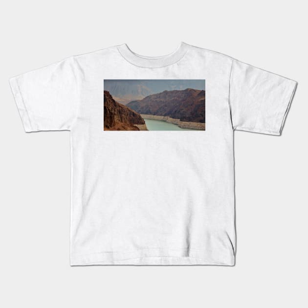 The Hoover Dam Kids T-Shirt by Cynthia48